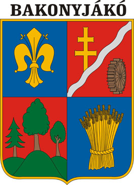 Bakonyjákó település címere