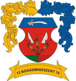 Bogádmindszent település címere