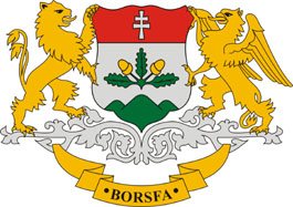 Borsfa település címere