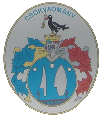 Csokvaomány település címere