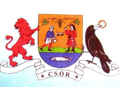 Csór település címere