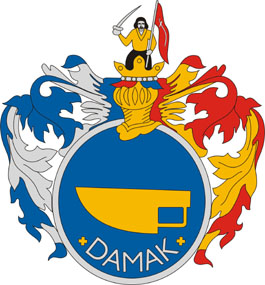 Damak település címere