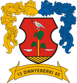 Dinnyeberki település címere