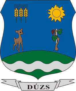 Dúzs település címere