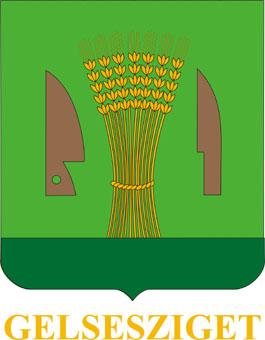 Gelsesziget település címere
