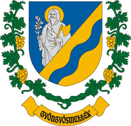 Gyöngyösmellék település címere