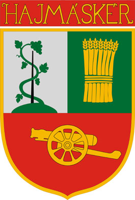 Hajmáskér település címere