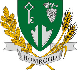 Homrogd település címere