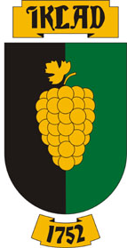 Iklad település címere
