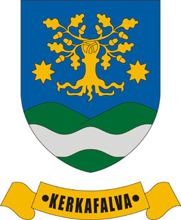 Kerkafalva település címere