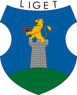 Liget település címere