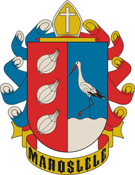 Maroslele település címere