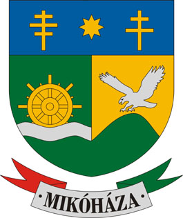 Mikóháza település címere