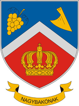 Nagybakónak település címere