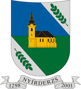 Nyírderzs település címere
