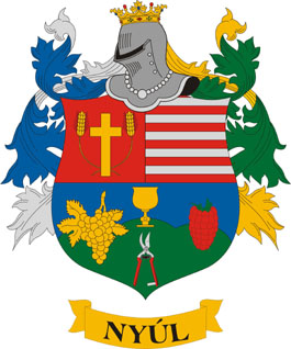 Nyúl település címere