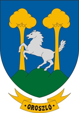 Oroszló település címere