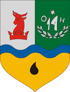 Ortaháza település címere