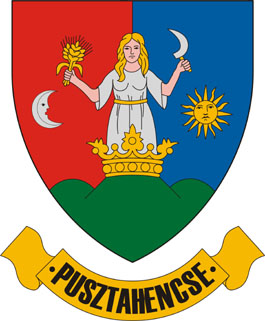Pusztahencse település címere