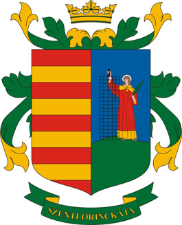Szentlőrinckáta település címere