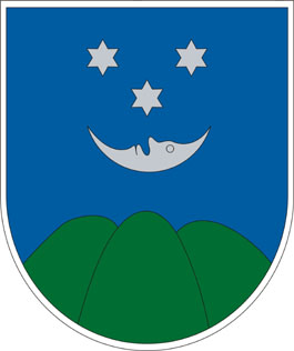 Tiszakarád település címere
