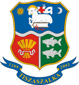 Tiszaszalka település címere