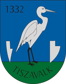 Tiszavalk település címere