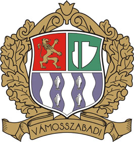 Vámosszabadi település címere
